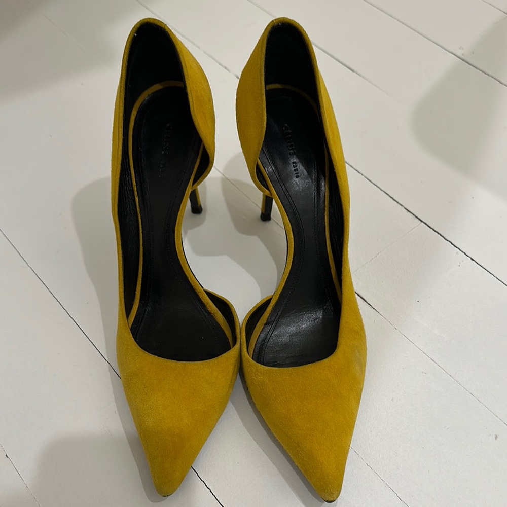 Celine Yellow Women's Heels